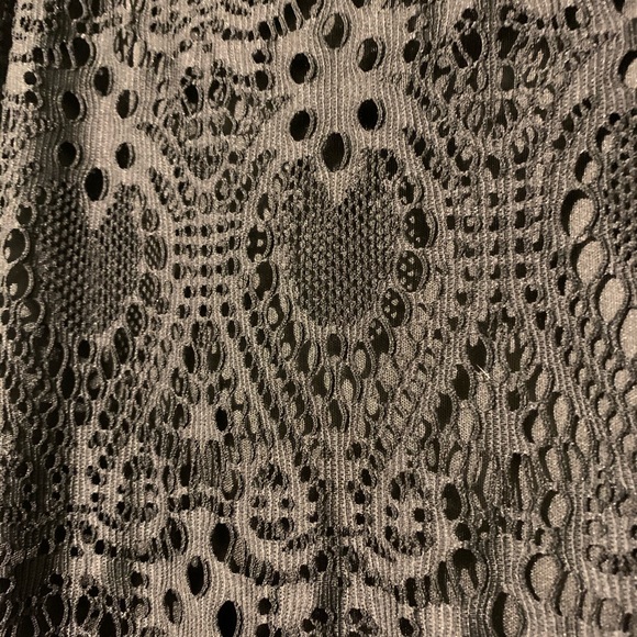 Beautiful Black Lace Maxi Dress - Picture 4 of 4